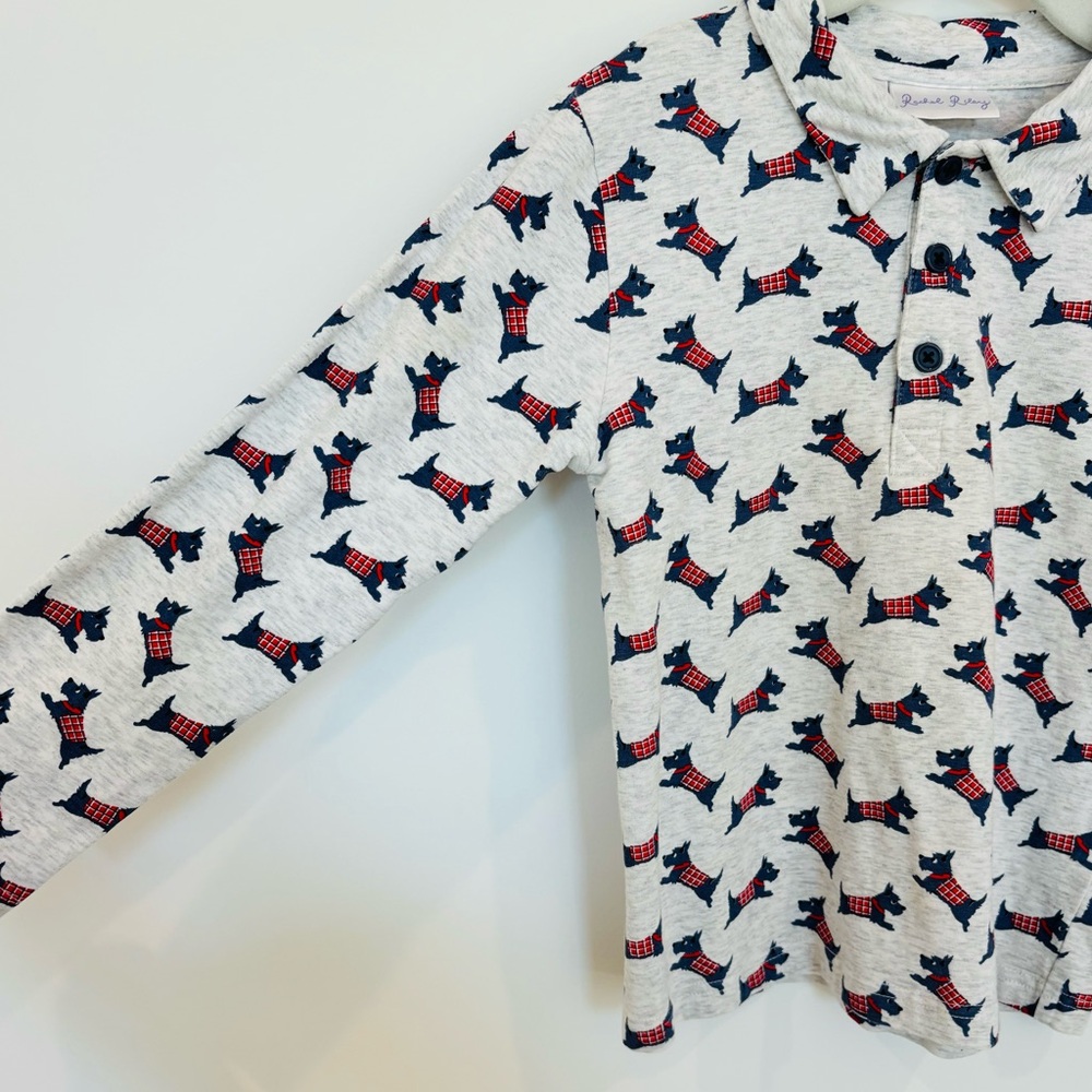Rachel Riley Scottie Dog Button Down - Picture 3 of 4